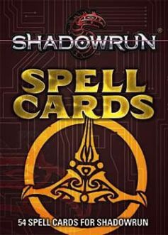 CAT27502 Catalyst Game Labs Shadowrun RPG: Spell Cards V1