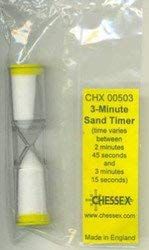 Three Minute Sand Game Timer