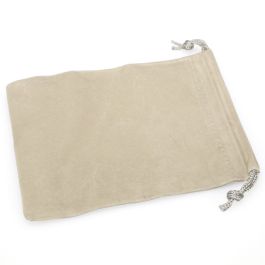 CHX02371 Chessex Manufacturing Grey Velour Dice Pouch (small)