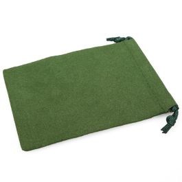 CHX02375 Chessex Manufacturing Green Velour Dice Pouch (small)