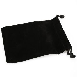 CHX02378 Chessex Manufacturing Black Velour Dice Pouch (small)