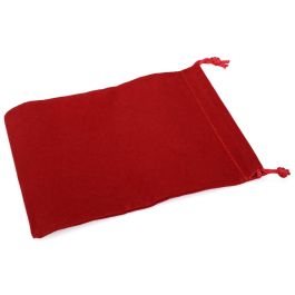CHX02394 Chessex Manufacturing Red Velour Dice Pouch (large)