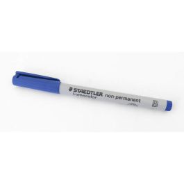 Staedtler Water Soluble Single Blue Broad Tip Marker (1.0-2.5 mm wide)
