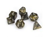 CHX27418 Chessex Manufacturing Dm4 Leaf Poly Black/Gold/Silver (7)