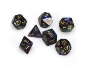 CHX27499 Chessex Manufacturing Lustrous: Poly Shadow/Gold (7)