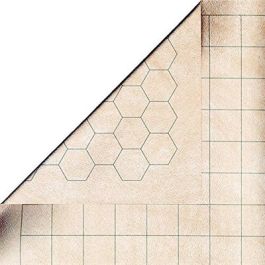 CHX96246 Chessex Manufacturing Double-Sided Battlemat With 1 Inch Squares/Hexes