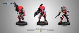 CVB280729-0716 Corvus Belli Infinity: Mercenaries Tanko Zensenbutai