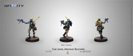 Infinity: Mercenaries Cube Jagers, Mercenary Recoverers (SMG)