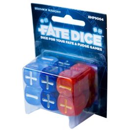 EHP9004 Evil Hat Productions Fate Core RPG: Fate Dice - Dresden Files Winter Knight (12)