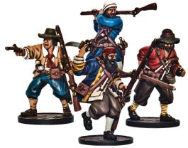 FGD0031 Firelock Games Blood & Plunder: English Forlorn Hope Unit (Buccaneer Storming Party)