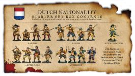 FGD0049 Firelock Games Blood & Plunder: Dutch Nationality Set