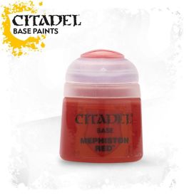 GAW21-03 Games Workshop Citadel Paint: Base - Mephiston Red