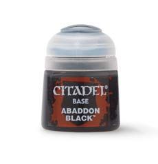 GAW21-25 Games Workshop Citadel Paint: Base - Abaddon Black