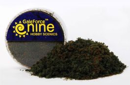 GF9GFS011 Gale Force Nine Miniatures Tools: Hobby Round Dark Conifer Flock Blend