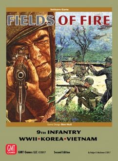 GMT0816-17 GMT Games Fields of Fire: Battles of the 9th Regiment US Infantry in WWII, Korea, and Viet Nam