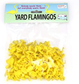 Trailer Park Wars!: Yellow Yard Flamingos (100)