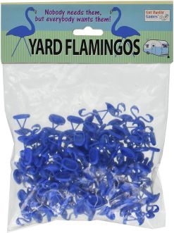 Trailer Park Wars!: Blue Yard Flamingos (100)