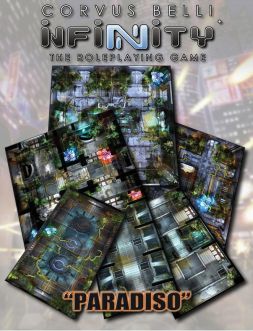MUH050268 Modiphius Entertainment Infinity RPG: Paradiso Geomorphic Tile Set