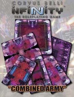 MUH050269 Modiphius Entertainment Infinity RPG: Combined Army Geomorphic Tile Set