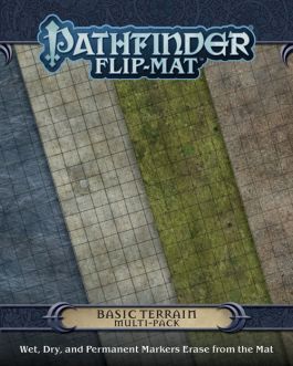 PZO30024-MP Paizo Publishing Pathfinder RPG: Flip-Mat - Basic Terrain Multi Pack