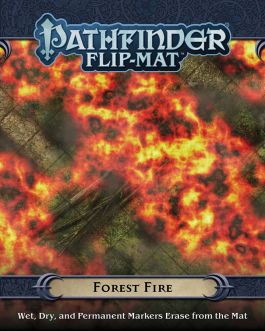 PZO30090 Paizo Publishing Pathfinder RPG: Flip-Mat - Forest Fire