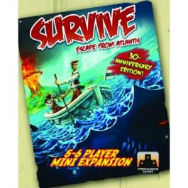 SHG9002A Stronghold Games Survive Escape from Atlantis: 5-6 Player Mini Expansion Revised Edition