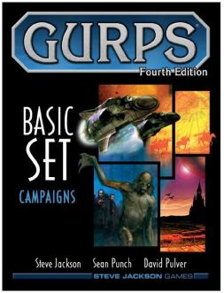 SJG01-0002 Steve Jackson Games Gurps: 4th Edition - Basic Set Campaigns Hardcover