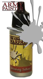 TAPWP1129 Army Painter Warpaints: Shining Silver 18ml