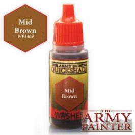 TAPWP1469 Army Painter Warpaints: Mid Brown 18ml