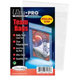 UPI81130 Ultra-Pro Team Bags - Resealable (100)