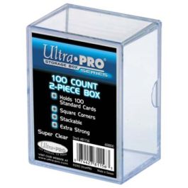 UPI81156 Ultra-Pro 2 Piece Stor-Safe Card Box (100)