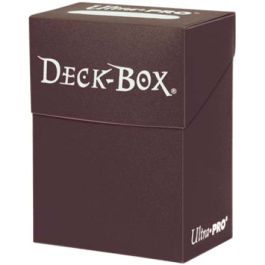 Deck Box: Solid Brown