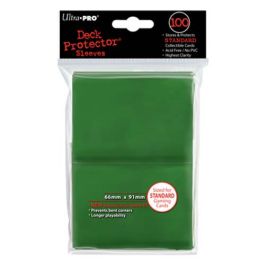 UPI82693 Ultra Pro Deck Protector Pack: Green Solid 100ct