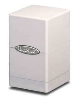 UPI84172 Ultra Pro Satin Tower Deck Box: White