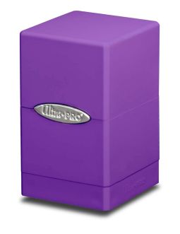 UPI84181 Ultra Pro Satin Tower Deck Box: Purple