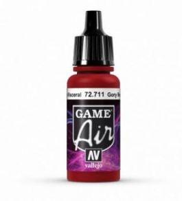 VAL72711 Vallejo Game Air: Gory Red (17 ml)