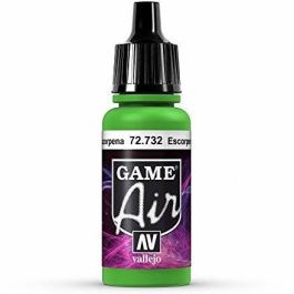 VAL72732 Vallejo Game Air: Scorpy Green (17 ml)