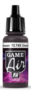 VAL72745 Vallejo Game Air: Charred Brown (17 ml)