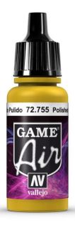 VAL72755 Vallejo Game Air: Polished Gold (17 ml)