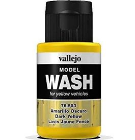 VAL76503 Vallejo Model Wash: Dark Yellow (35ml)