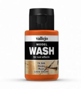 VAL76506 Vallejo Model Wash: Rust (35ml)