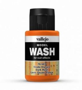 VAL76507 Vallejo Model Wash: Dark Rust (35ml)