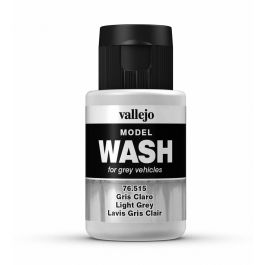 VAL76515 Vallejo Model Wash: Light Grey (35ml)