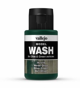 VAL76519 Vallejo Model Wash: Olive Green (35 ml)