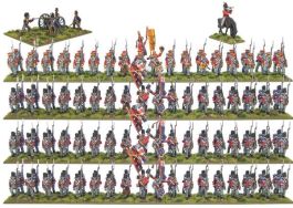 WLG309911005 Warlord Games Black Powder: Napoleonic British Starter Army (Waterloo Campaign)