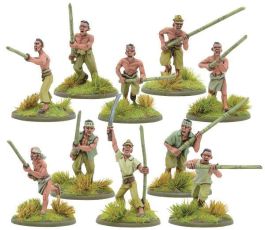 WLG402216001 Warlord Games Bolt Action: Japanese Bamboo Spear Fighter Squad