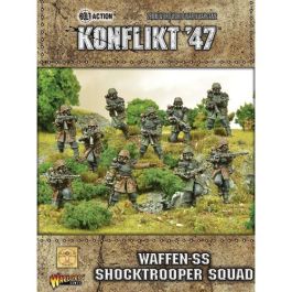 WLG452210204 Warlord Games Konflikt 47: German Waffen SS Shocktrooper Squad