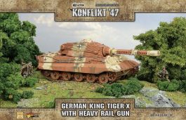Konflikt 47: German King Tiger-X with Heavy Rail Gun