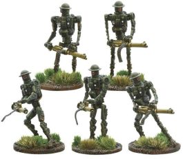 WLG452410605 Warlord Games Konflikt 47: British Automated Infantry with MMG