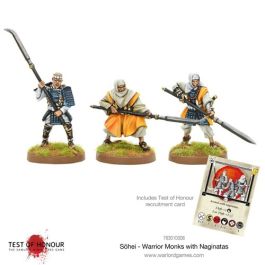 WLG763010008 Warlord Games Test of Honour: Sohei Warrior Monks with Naginata
